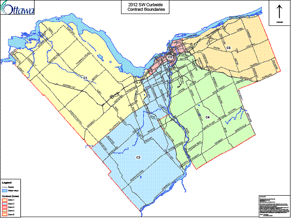 Fig. 1 – CollectionZone Map